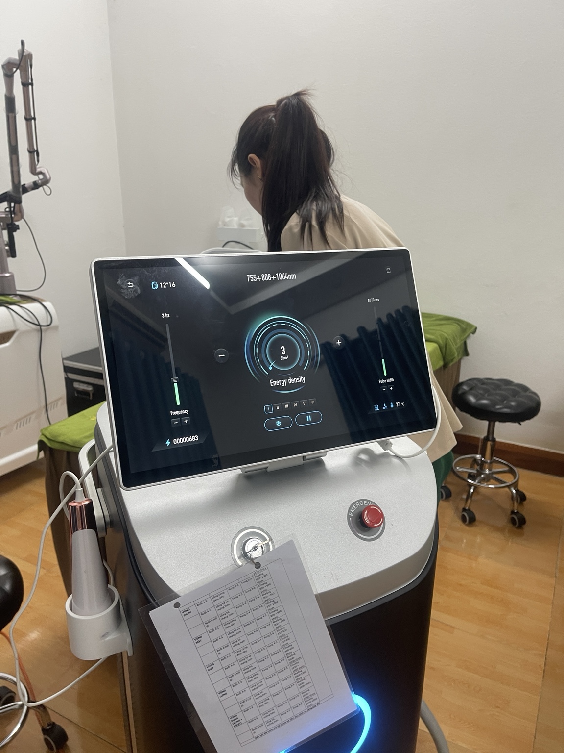 Thiết bị triệt lông Diode Laser tại HAAN BEAUTY